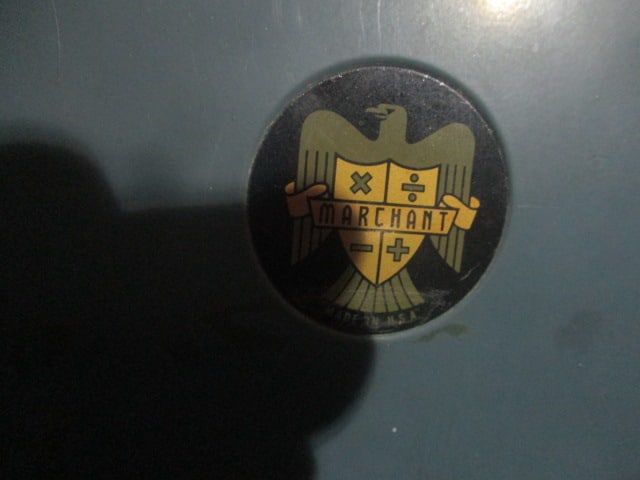 Vintage Marchant Calculator/Adding Machine - 5