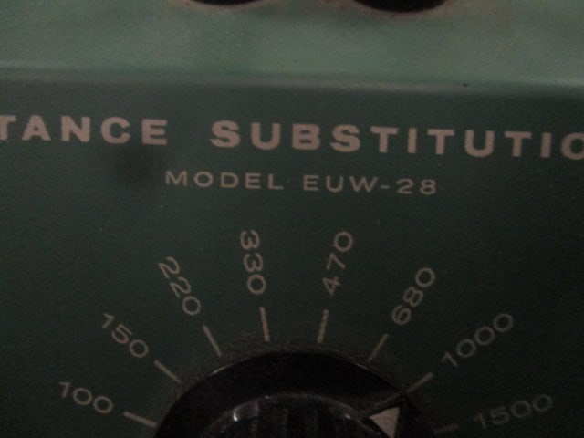 Vintage Heath Built Resistance and Capacitor Substitution Boxes and Model EUW-30 Degrade - 7