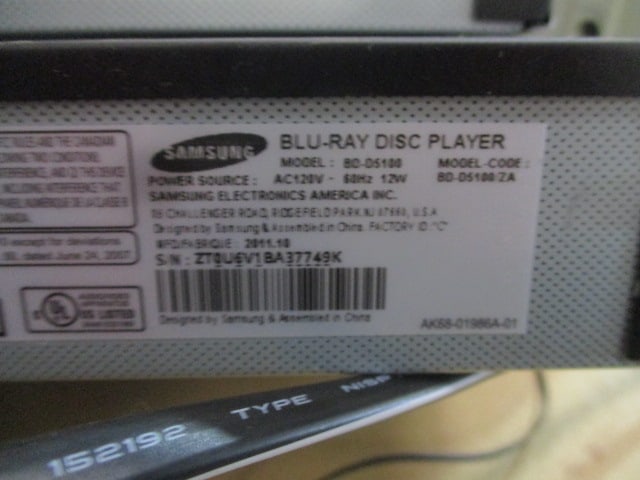 Two Samsung Blu-Ray Players - 6