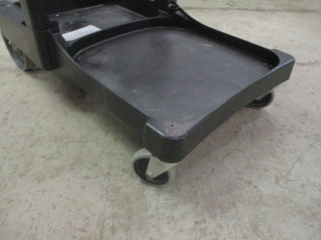 Black Heavy Duty Plastic Utility Cart - 5