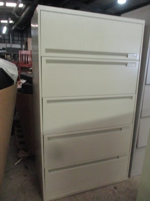 Office Specialty 5 Drawer Beige Later File (1 of 4)