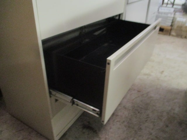 Office Specialty 5 Drawer Beige Later File - 3