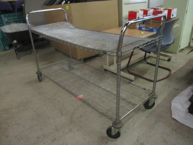 2 Tier Metal Commercial Cart (1 of 5)