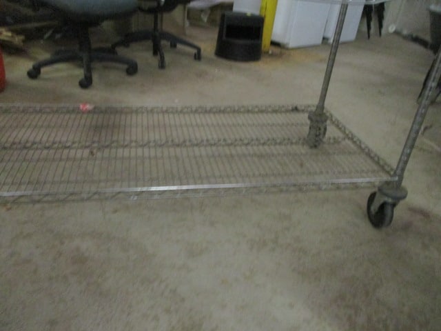 2 Tier Metal Commercial Cart - 3