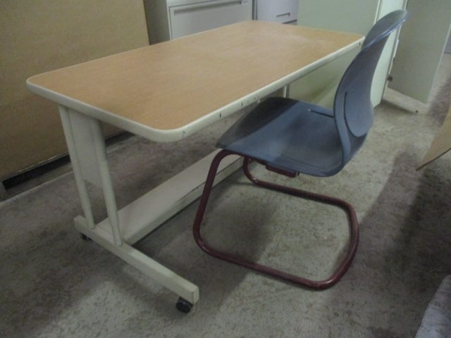 Work Desk and Cantilever Chair (1 of 7)