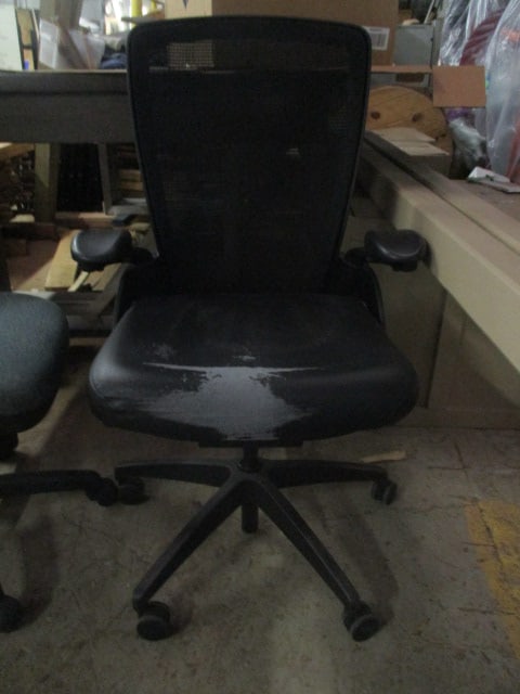 Two Rolling Upholstered Seat/Back Rollin Task Chairs - 5