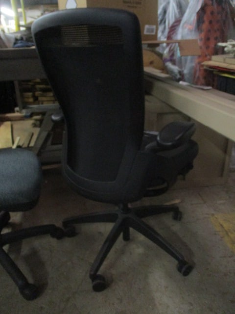 Two Rolling Upholstered Seat/Back Rollin Task Chairs - 8