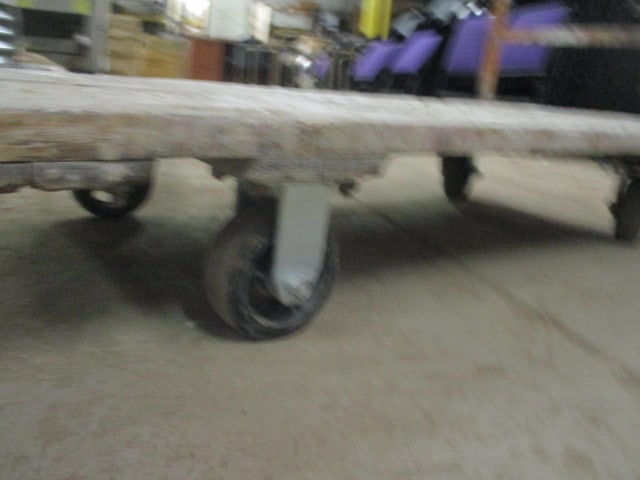 Wood Bed Flat Cart - 4