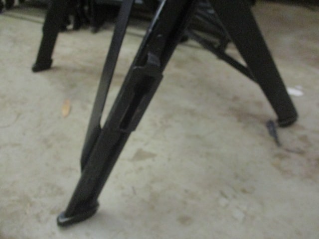 20 Clarin Black Metal Interlocking Folding Chairs with Purple Upholstered Seat/Backs - 3