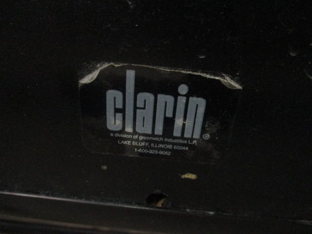 20 Clarin Black Metal Interlocking Folding Chairs with Purple Upholstered Seat/Backs - 5