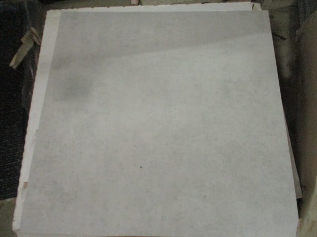 Large Grouping of Glue Down Carpet Tiles, Composite Tiles, Cove Base Molding and Adhesives - 5