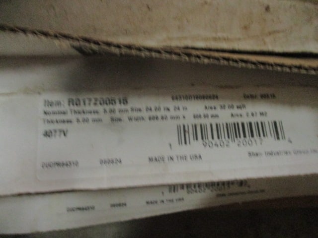 Large Grouping of Glue Down Carpet Tiles, Composite Tiles, Cove Base Molding and Adhesives - 7