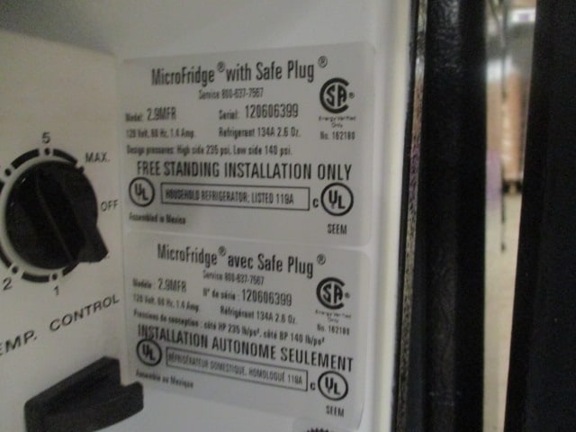 Micro Fridge Compact Refrigerator - 7