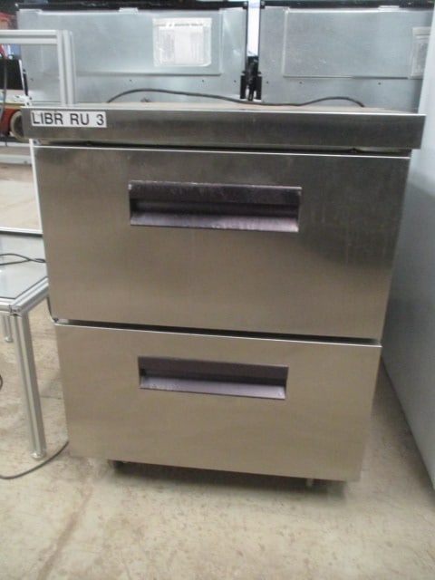 Hoshizaki America Commercial 2 Drawer Freezer Unit: Model CRMF27-D, Serial #G50148B, was working when removed from kitchen, locking casters, does not have drawer bins-frames only, few dings, Local Pickup Only 