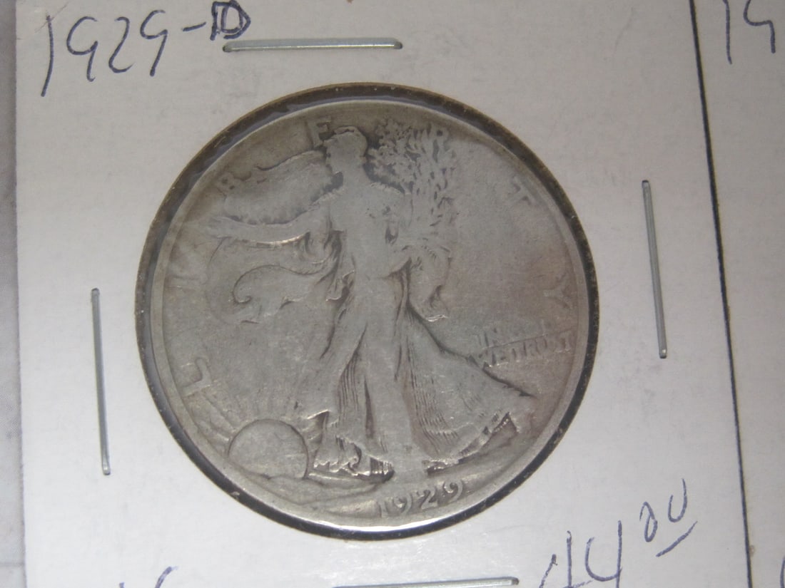 Lot of 3 Walking Liberty Silver Half Dollars - 2