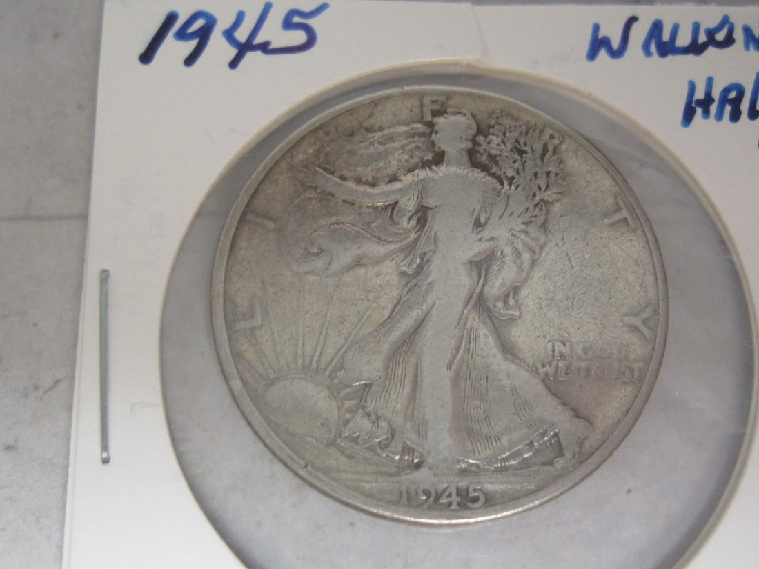 Lot of 2 Walking Liberty Half Dollars - 2