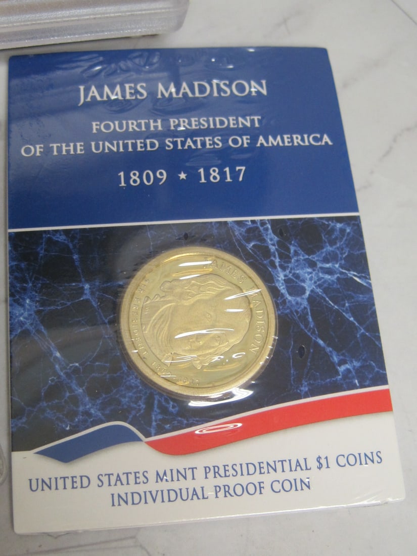 Lot of 2 2010 US Mint Presidential $1 Coin Proof Sets - 4