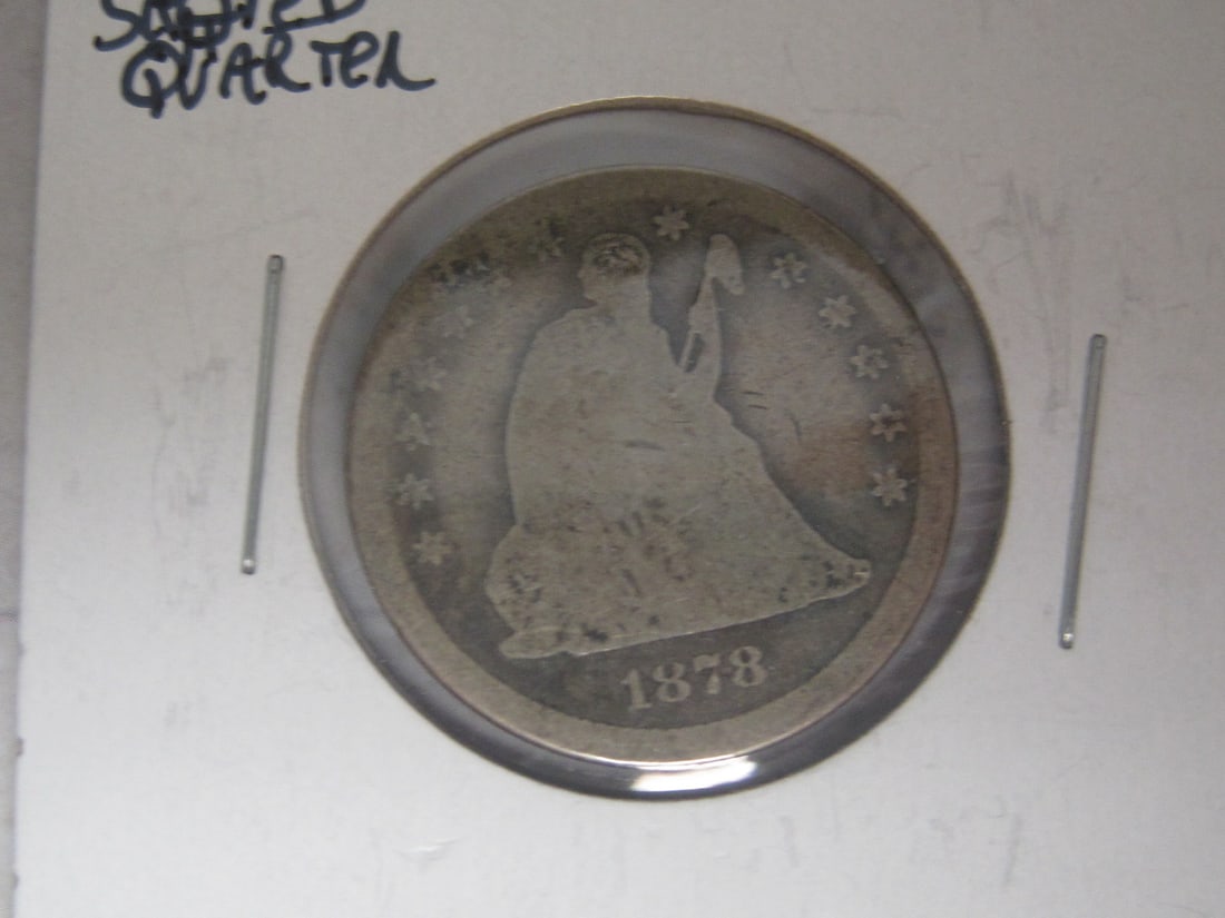 Lot of 2 Seated Liberty Quarters - 2