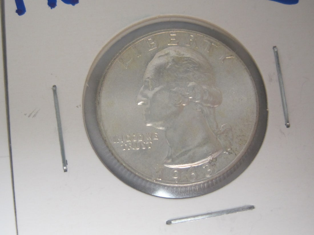 Lot of 3 Washington Silver Quarters - 3