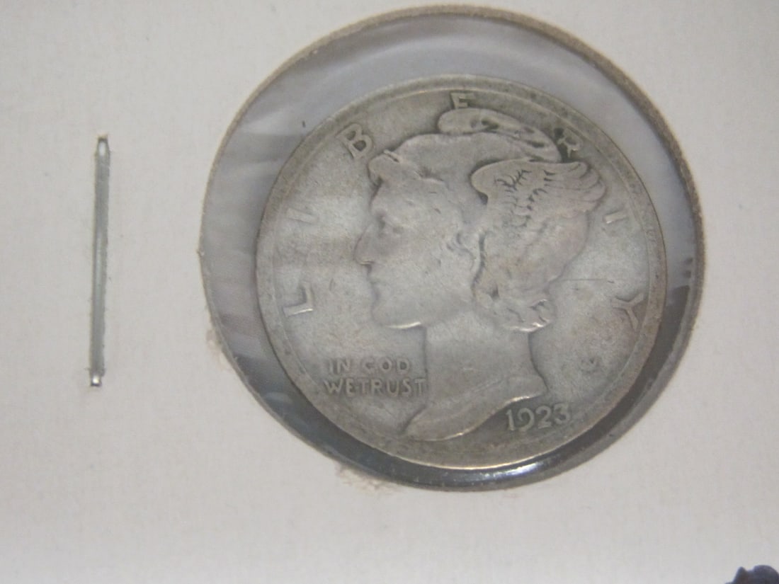 Lot of 5 Mercury Dimes - 6