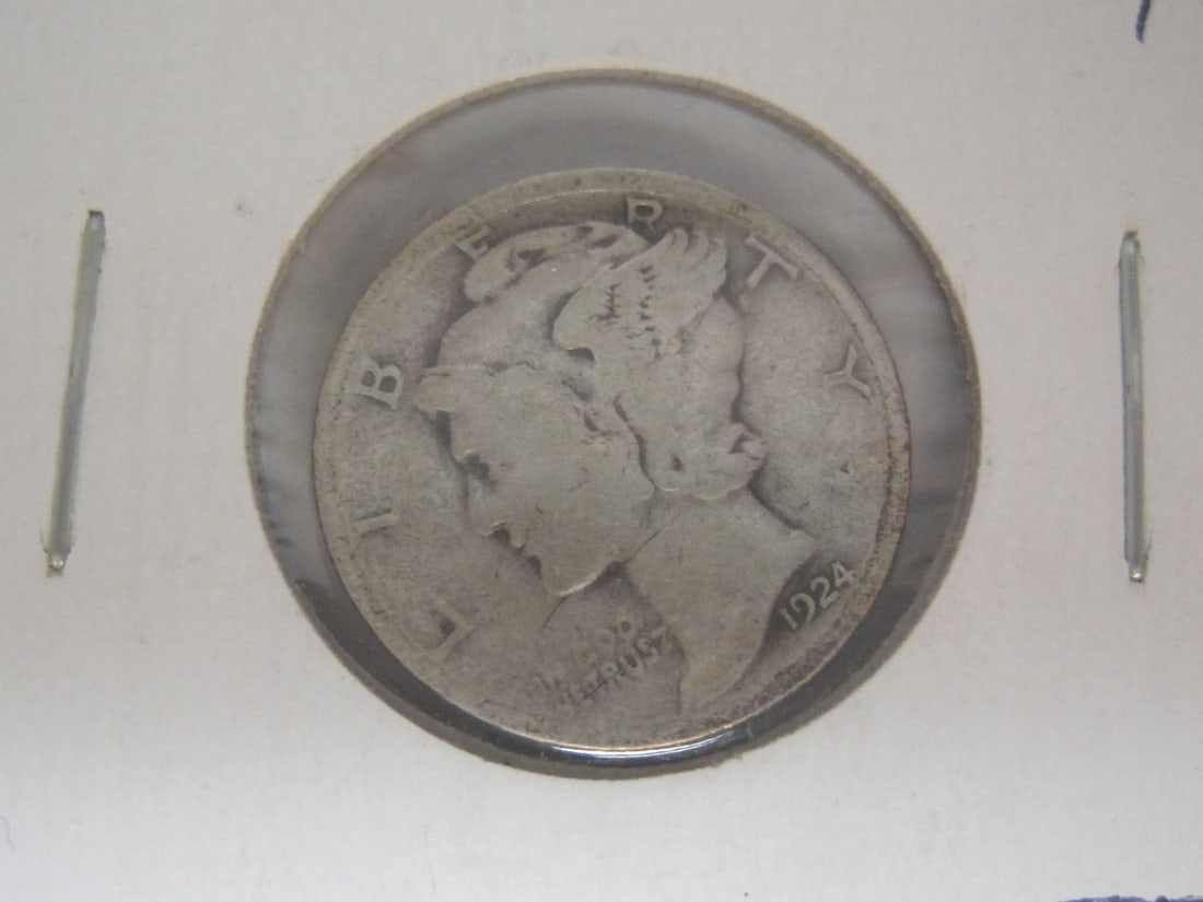 Lot of 5 Mercury Dimes - 5