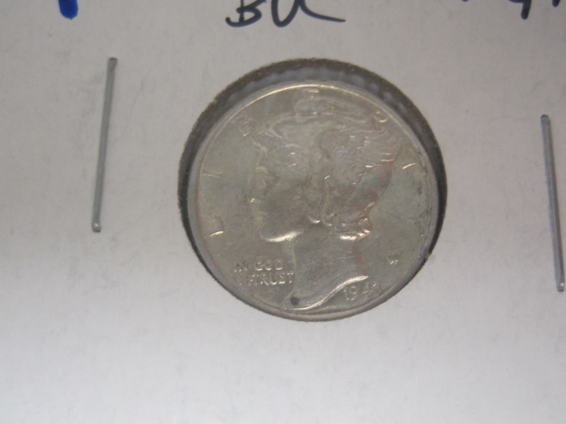 Lot of 4 UNC. Mercury Dimes - 4