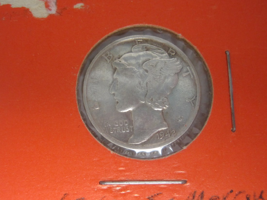 Lot of 4 Mercury Dimes - 2