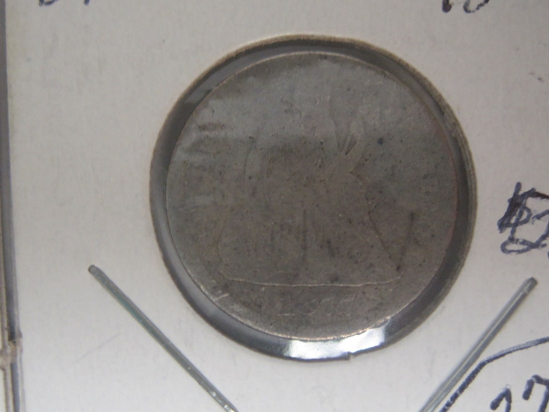 Lot of 5 Seated Liberty Dimes - 4