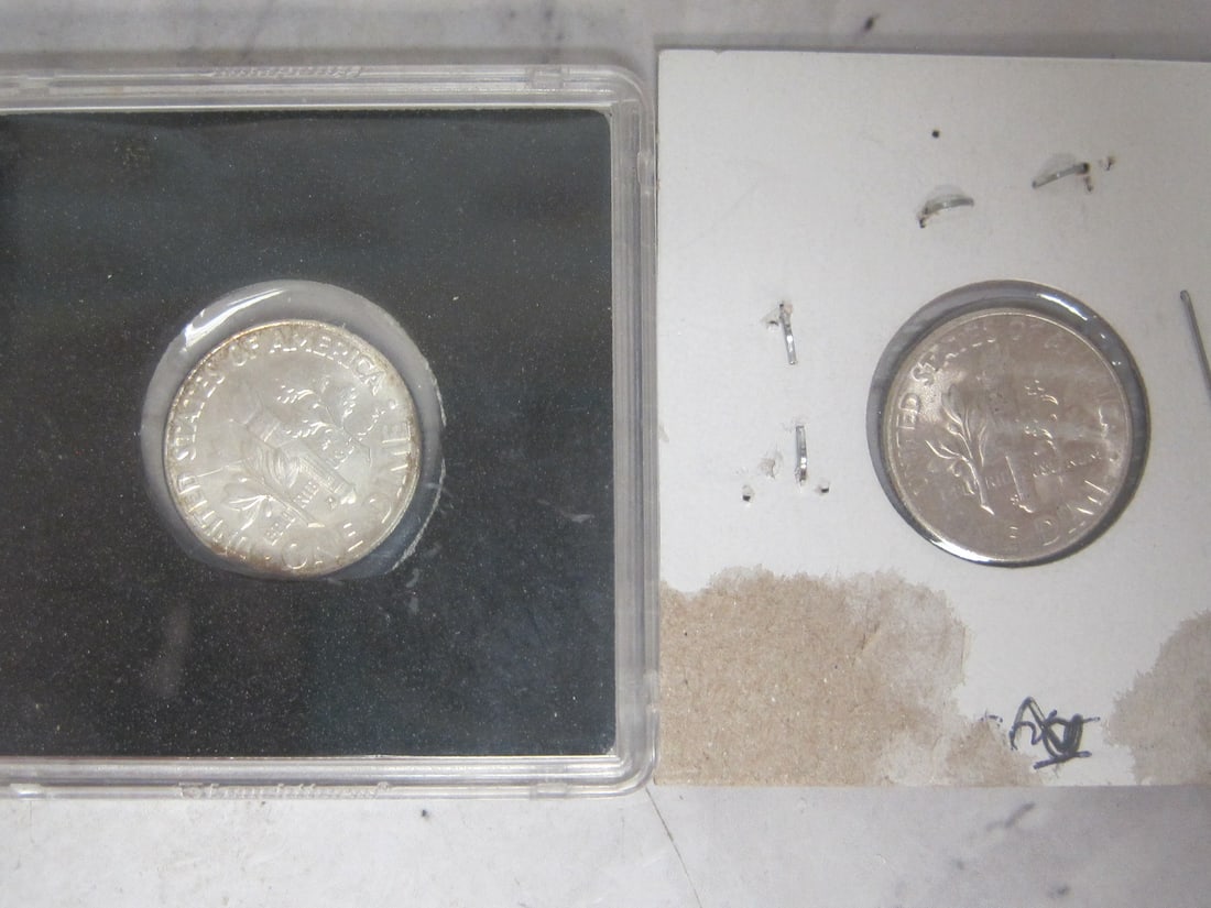 Lot of 2 UNC. Roosevelt Dimes - 4