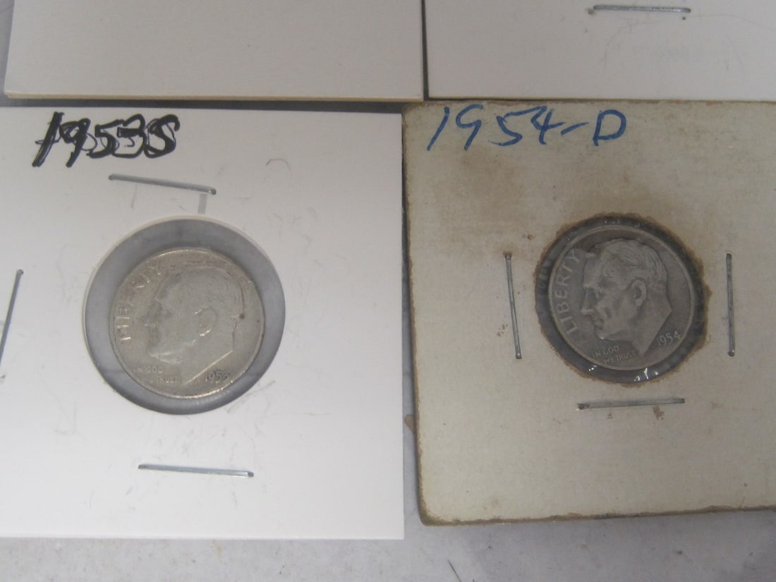 Lot of 7 Silver Roosevelt Dimes - 3