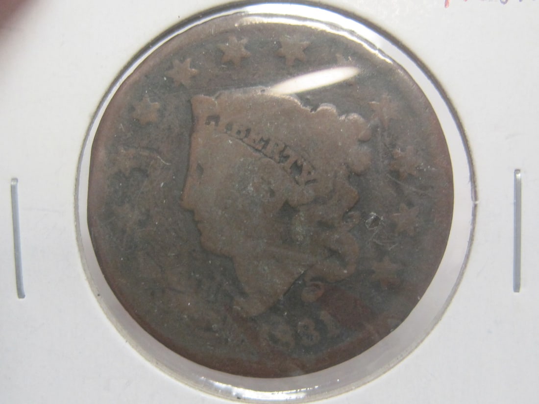 Lot of 3 Large Cents - 2