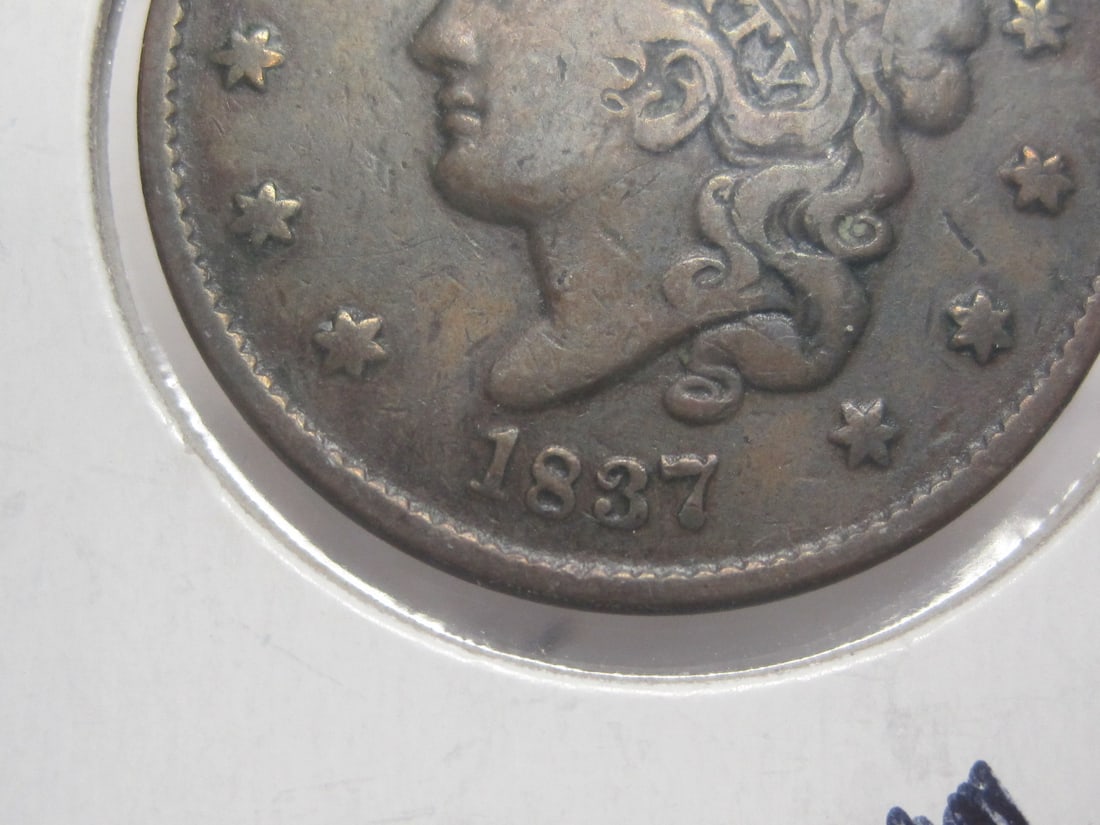 1837 Large Cent - 2