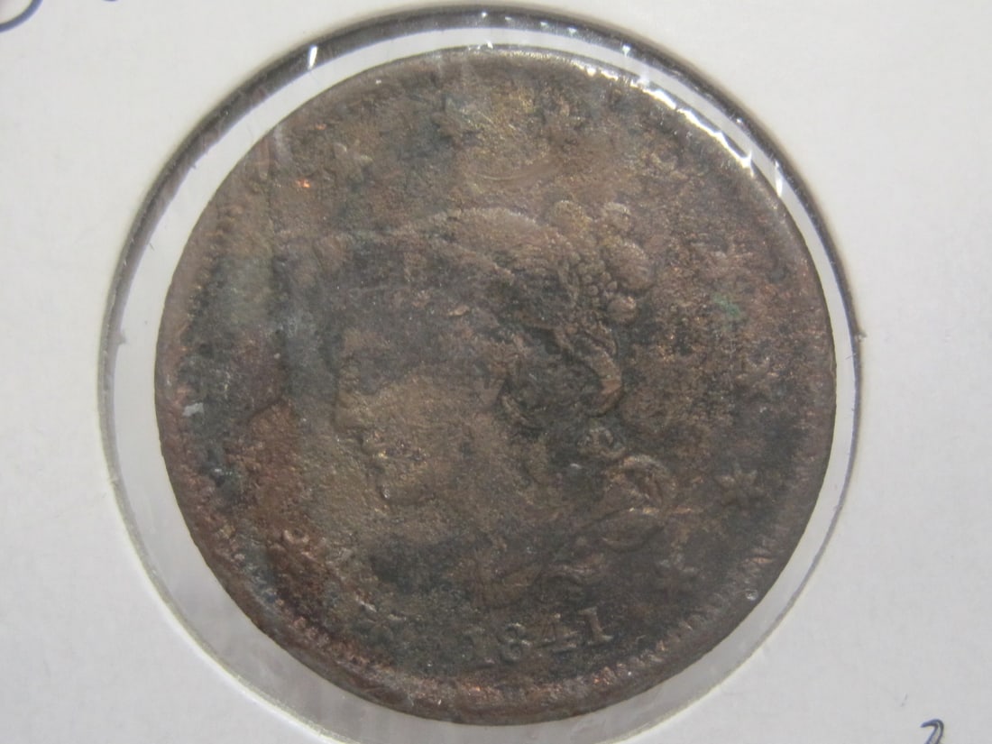 Lot of 2 Large Cents - 4