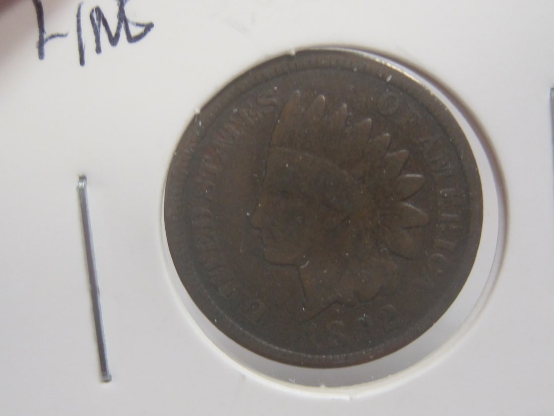 Lot of 7 Indian Head Cents - 8