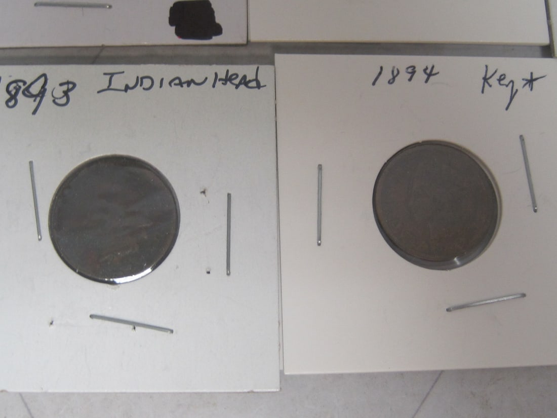 Lot of 8 Indian Head Cents - 4