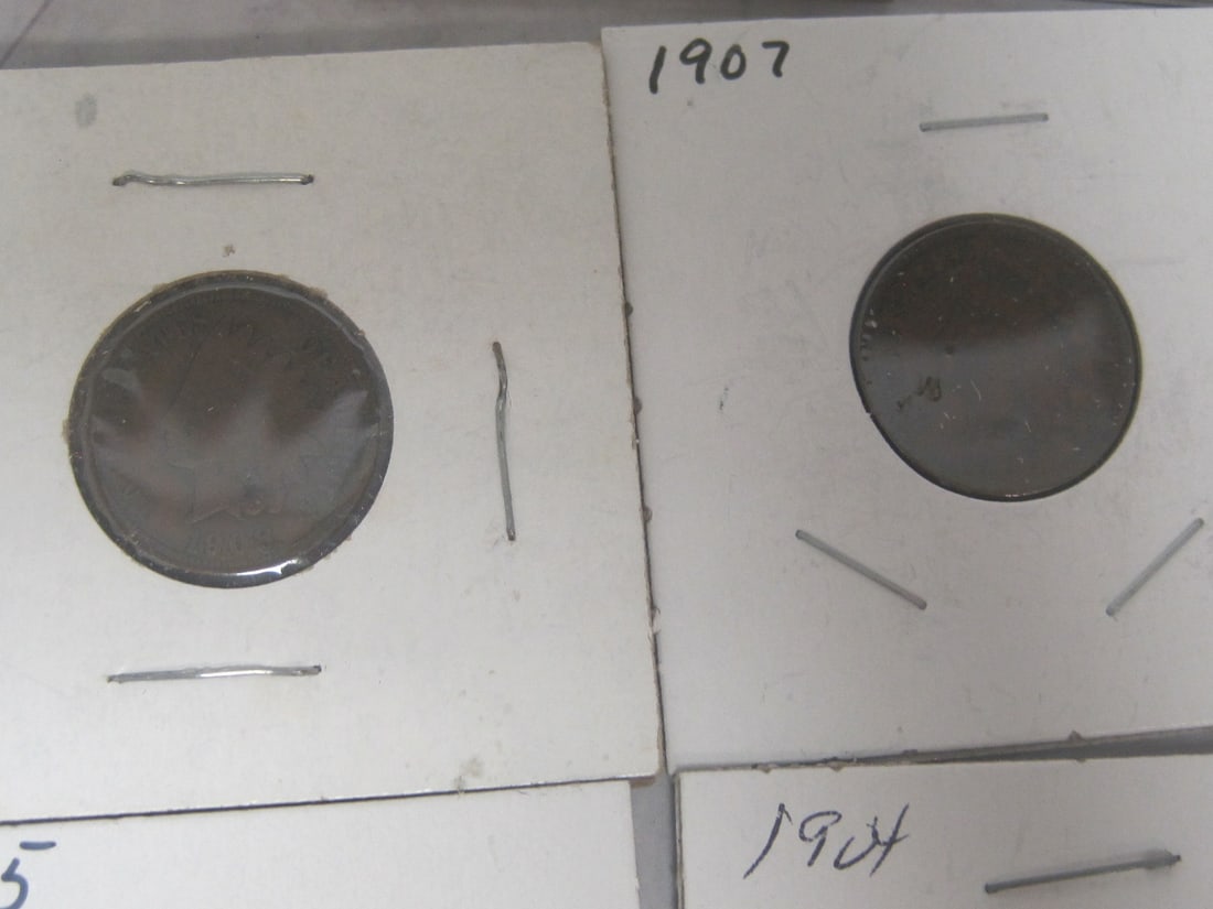 Lot of 10 Indian Head Cents - 3