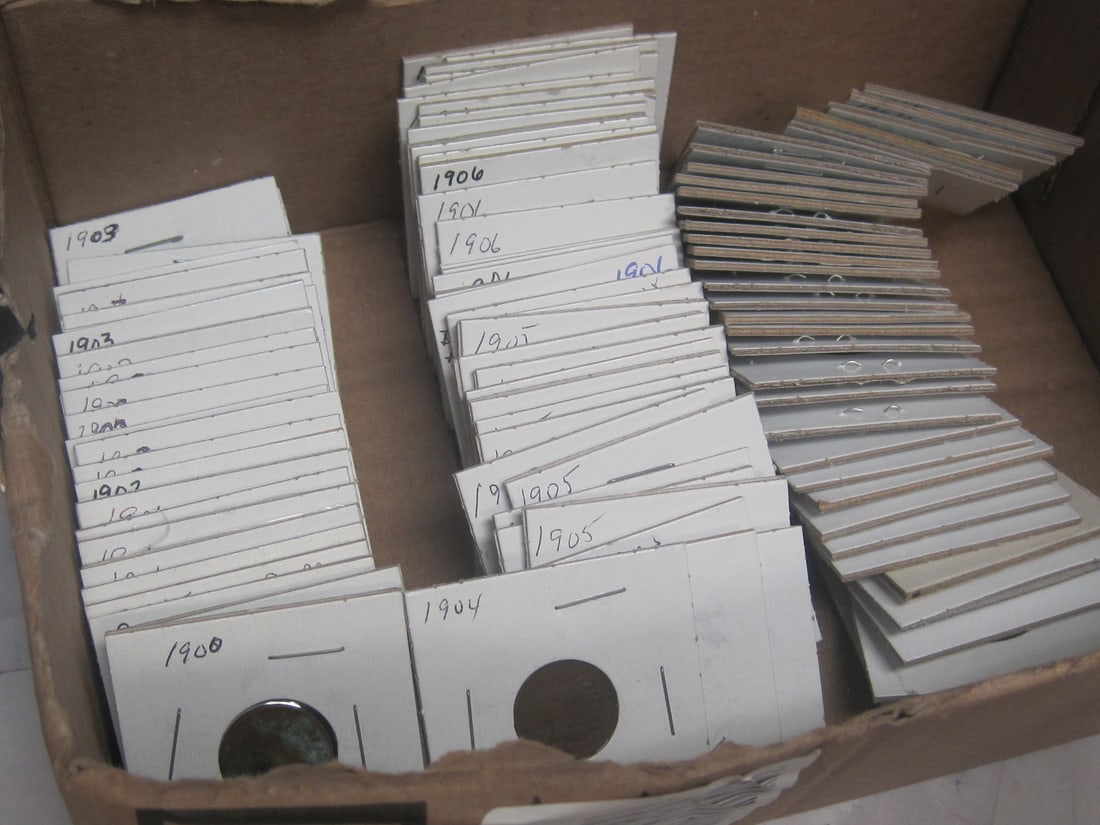 Lot of 100 Indian Head Pennies - 2