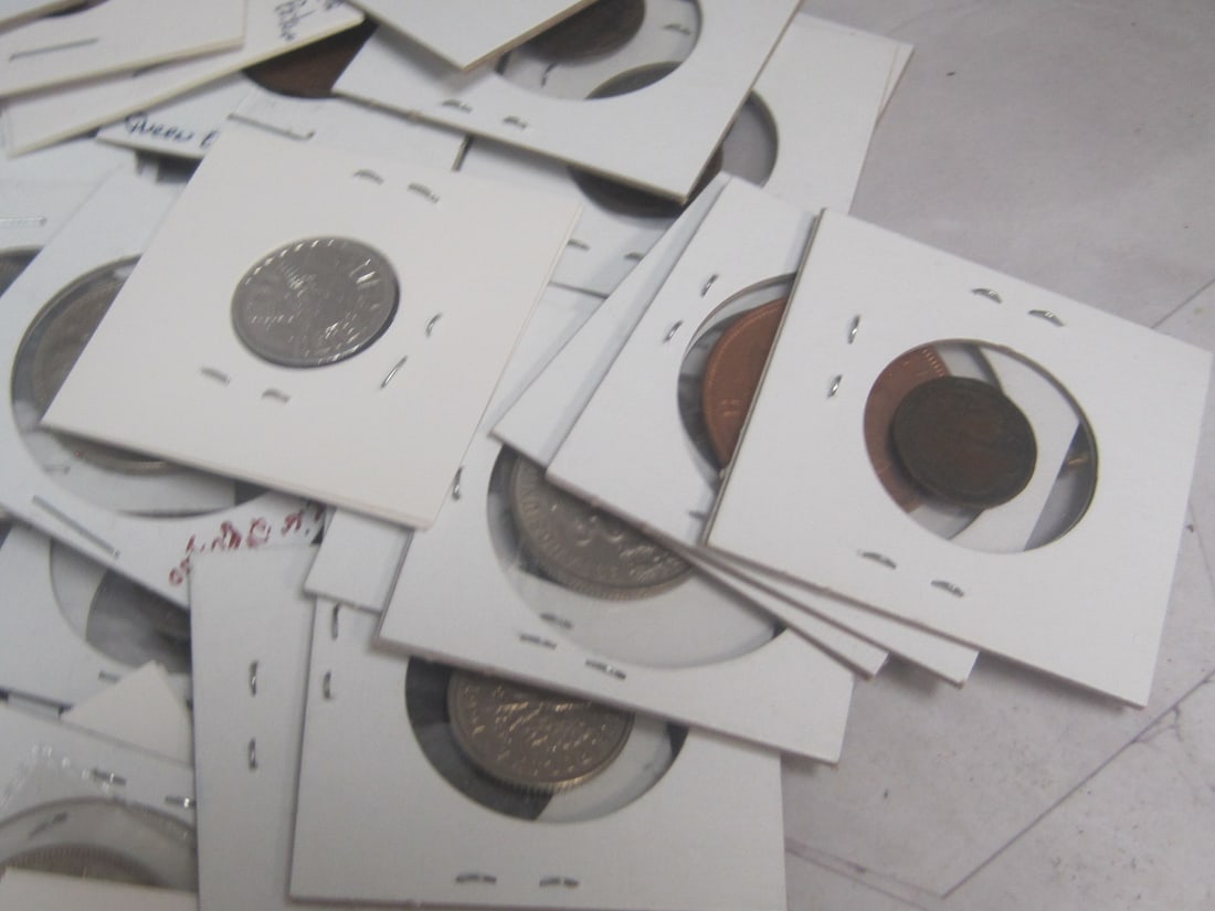 Lot of 62 Foreign Coins - 2