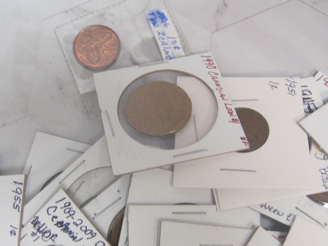 Lot of 62 Foreign Coins - 4