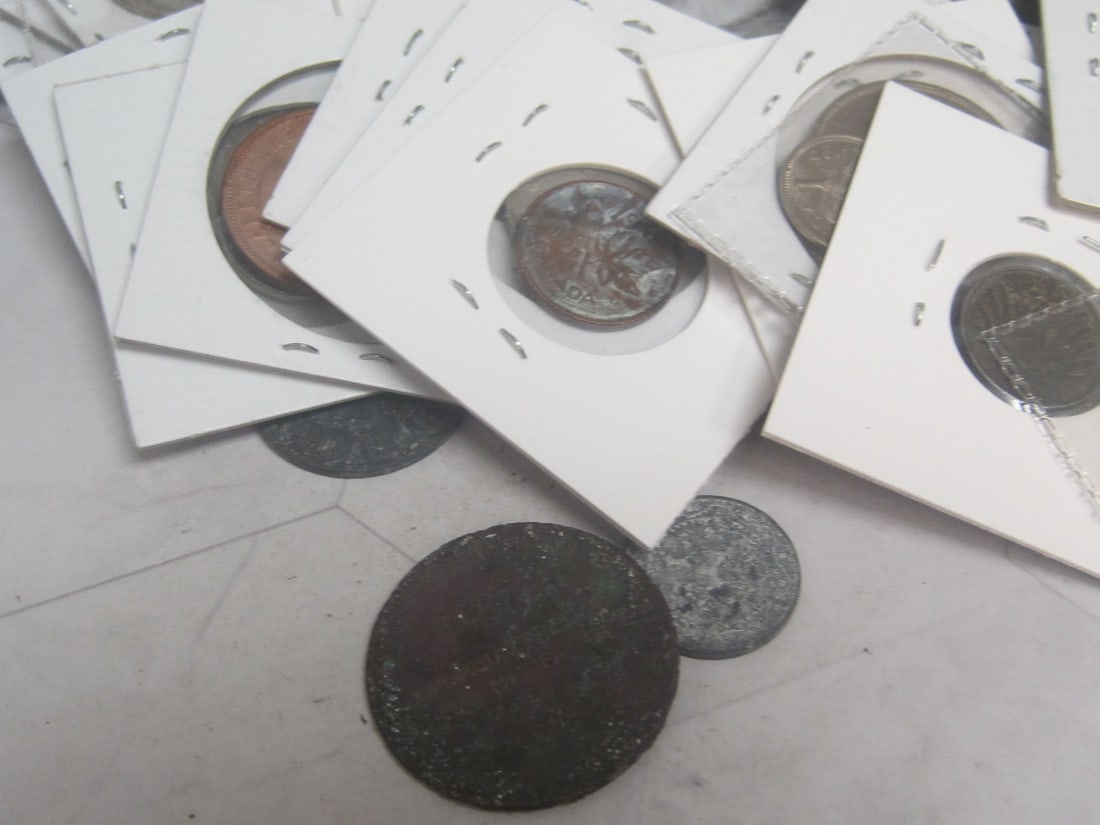 Lot of 62 Foreign Coins - 5