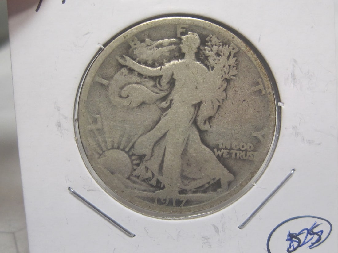 Lot of 2 Walking Liberty Half Dollars - 2