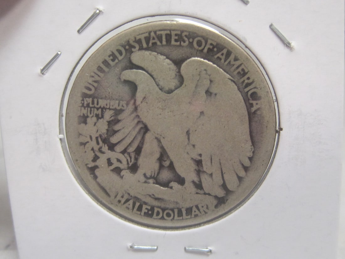 Lot of 2 Walking Liberty Half Dollars - 5