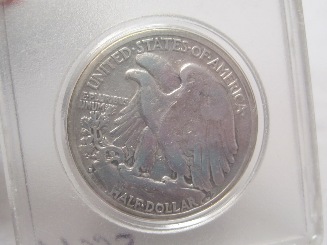 Lot of 2 Walking Liberty Half Dollars - 3