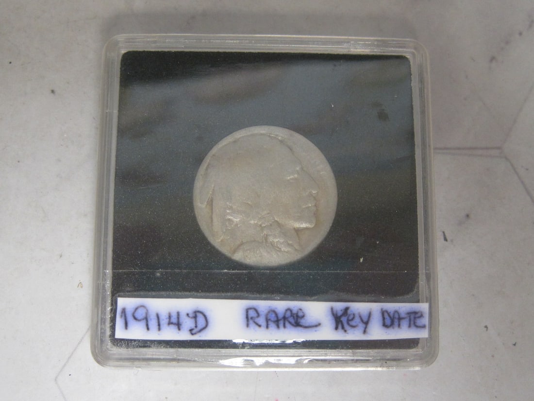 1914-D Buffalo Nickel: Rare-Key Date 