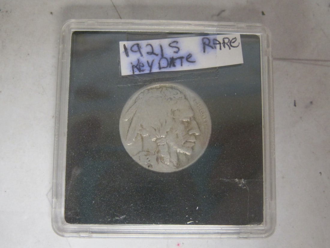 1921-S Buffalo Nickel: Rare-Key Date 
