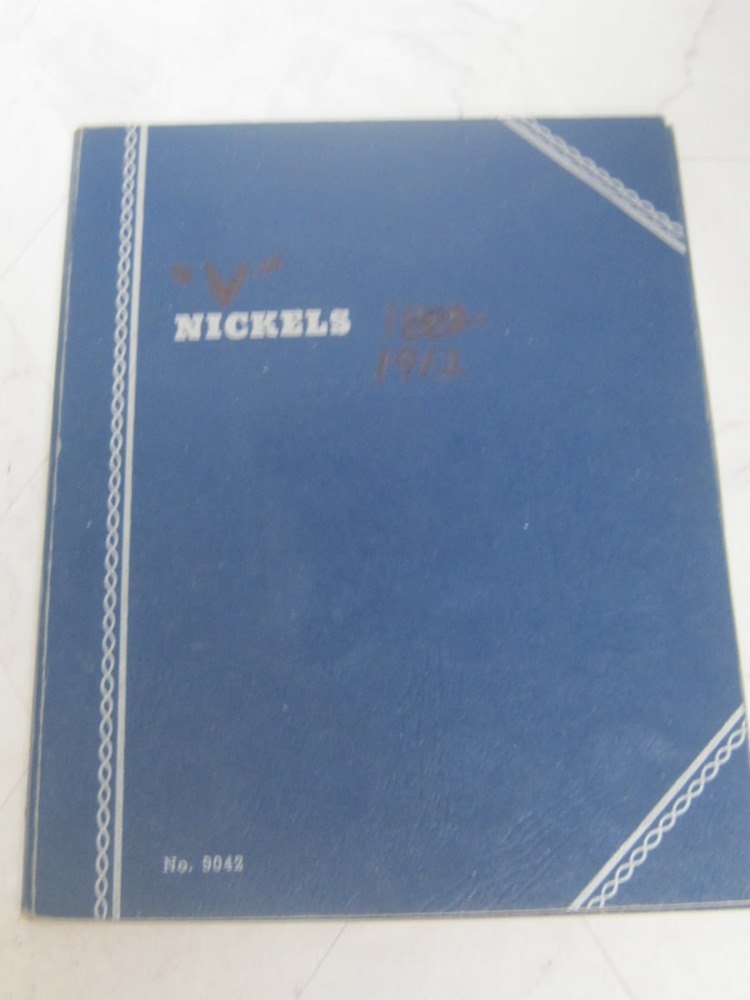 Lot of 20 V-Nickels in Book: .