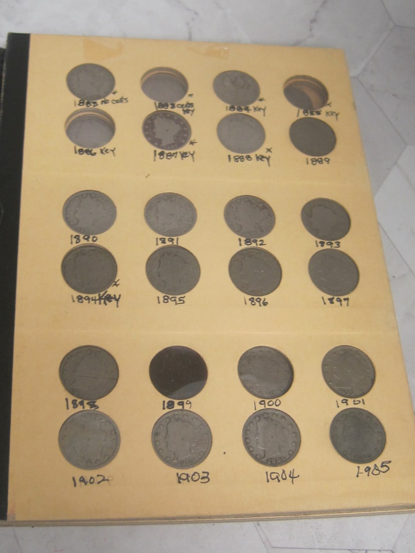 Book of 26 V-Nickels - 2