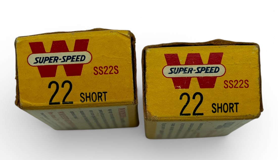 NIB Vintage 100rds. of .22 SHORT Winchester Super Speed Ammunition - 2