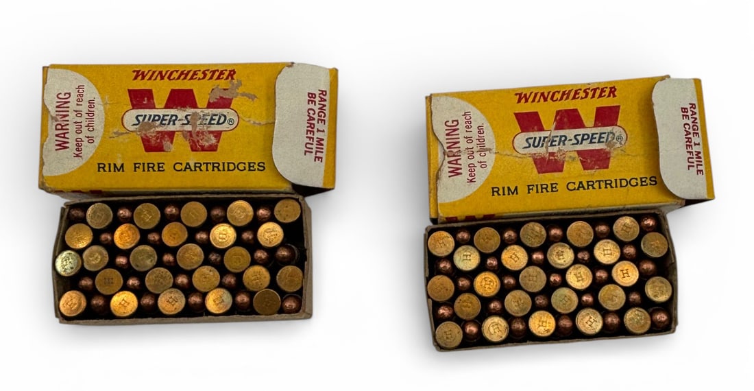 NIB Vintage 100rds. of .22 SHORT Winchester Super Speed Ammunition - 3