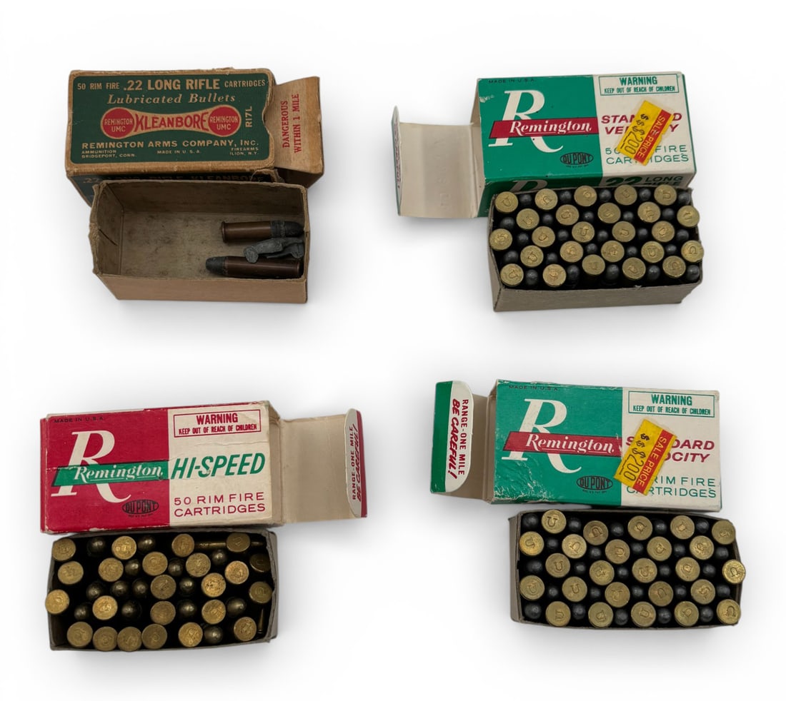 NOS 140rds. of Vintage .22 LR Ammunition - 3